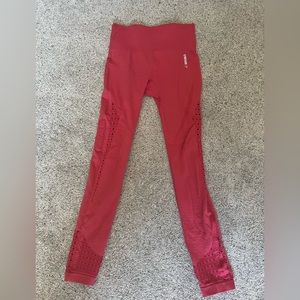 Gymshark Red Energy Seamless Leggings